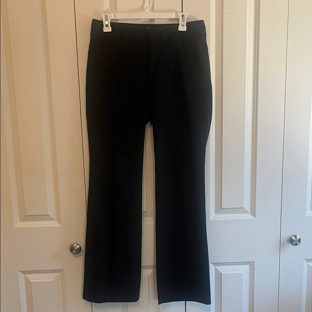 Classic Black With Light Blue Pinstripe Dress Pants